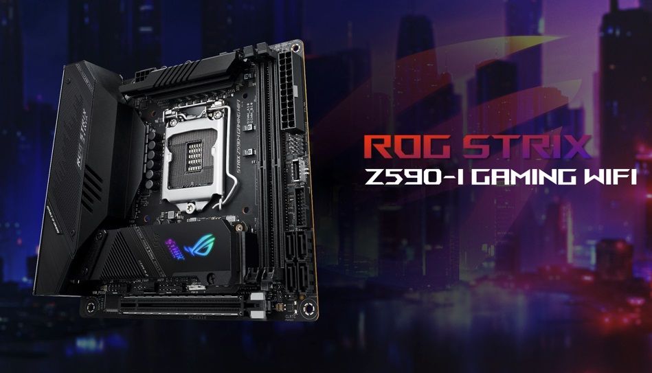 ROG Z590I 主板曝光：适用 DDR4-5333 运行内存，雷电 4 插口