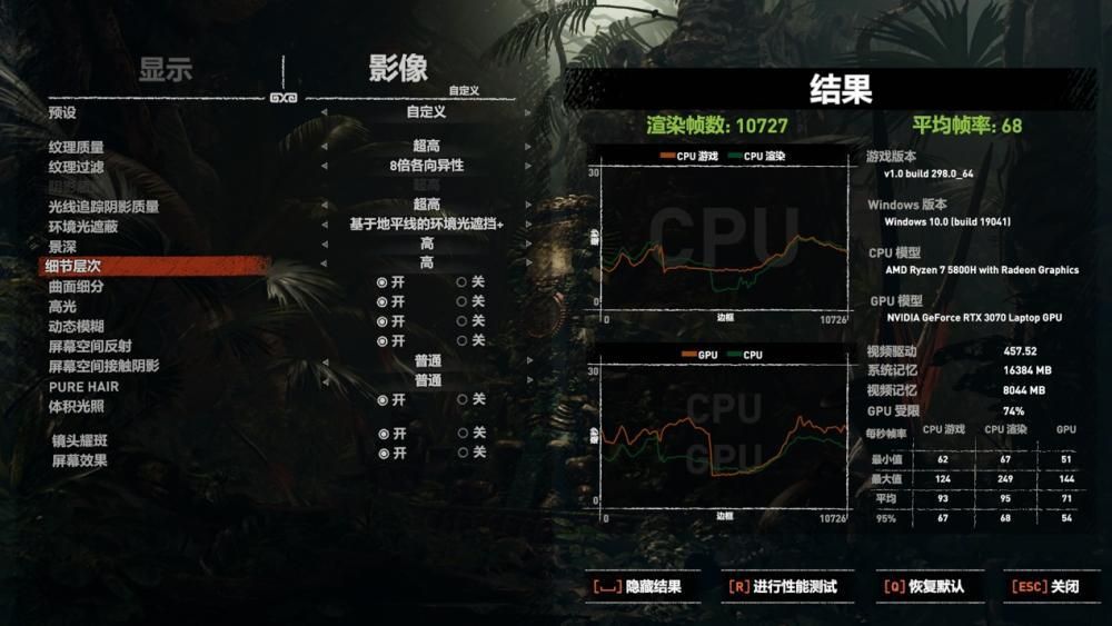 补齐短板性能腾飞，先发 RTX3070 AMD5800H 的asus天选 2 感受测评