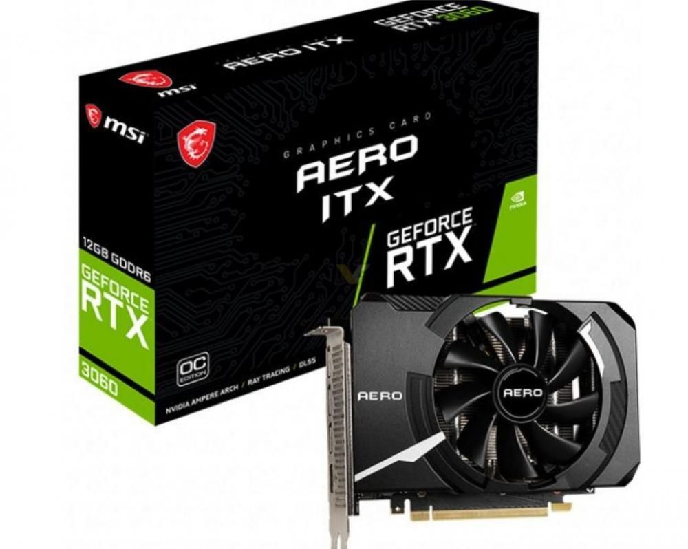 为 ITX 服务器打造，微星推出 AERO 系列产品 RTX 3060 / Ti