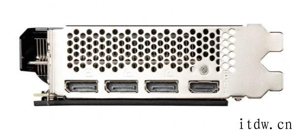 微星发布 Mini-ITX 版 RTX 3060 Ti 显卡：单风扇四热管