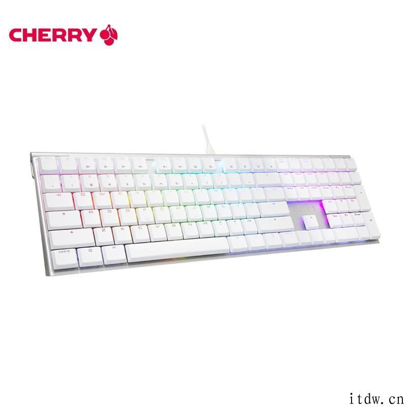 CHERRY 发布 MX-BOARD 10.0 机械键盘银色版：MX LP 轴体，售价 1599 元