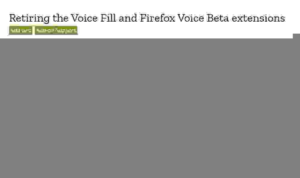 Mozilla 公布淘汰2个火狐浏览器 Firefox 扩展程序