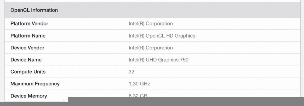 英特尔 11 代桌面上酷睿 UHD 750 核显跑分流出：50% 性能提高