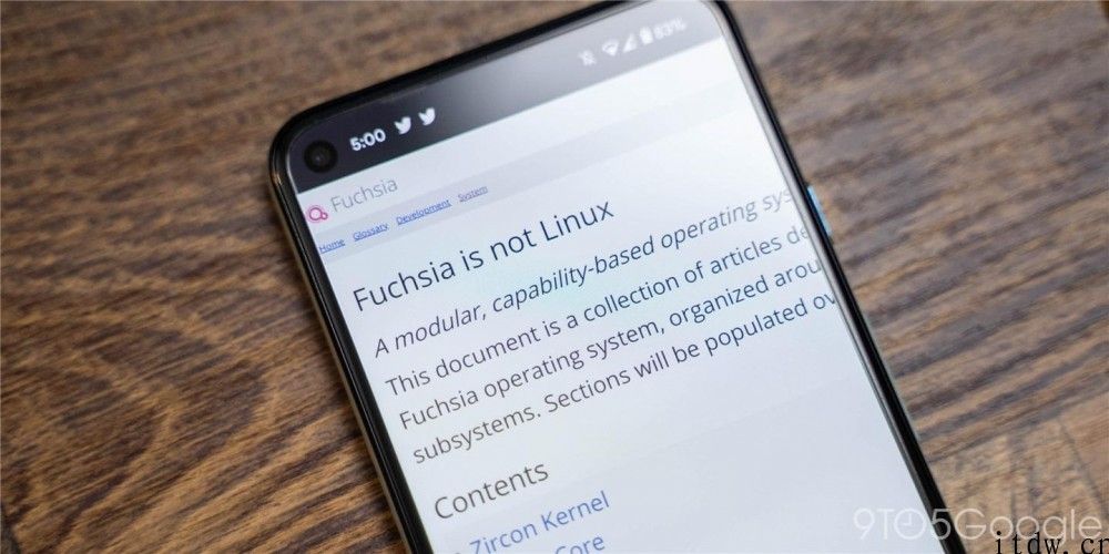 谷歌 Fuchsia OS 计划 “原生”支持运行安卓系统和 Linux 应用程序