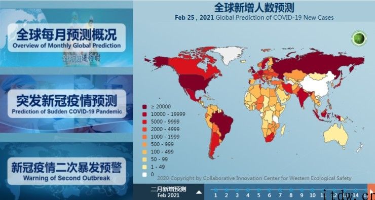 钟南山点赞：兰州大学设计方案出第一个全球疫情预测分析系统软件，遮盖 190 多个国家