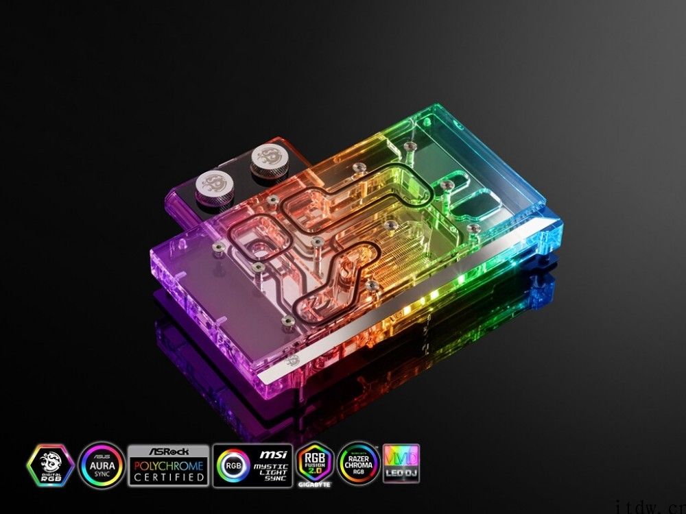 Bitspower 推出 RGB 水冷头：专为 RTX 3070 创始人版设计方案，售价 1139 元