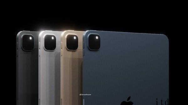 2021 款iPhone iPad Pro 全新渲染图曝出：依然采用双摄   激光雷达扫描仪