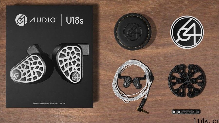 售价 22999 元：64 Audio 发布 U18S 手机耳机，单侧 18 个动铁模块