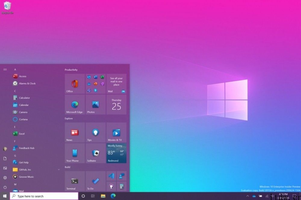 微软公司 Win10 21H1（Build 19043.867） ISO 官方镜像预览版下载