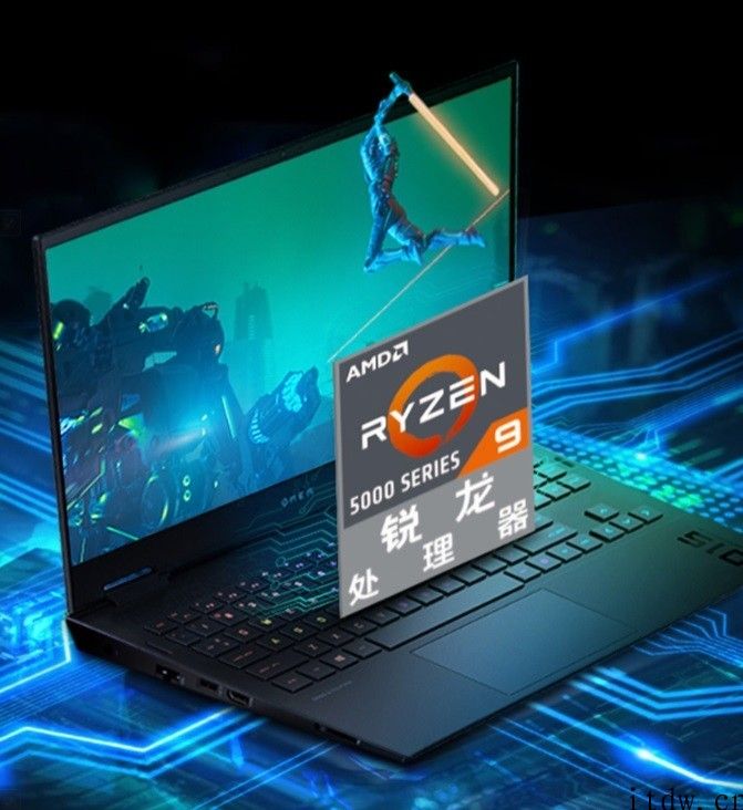 10499 元起，hp惠普暗影精灵 6 Pro 锐龙版发布：R7-5800H/5900H RTX3070