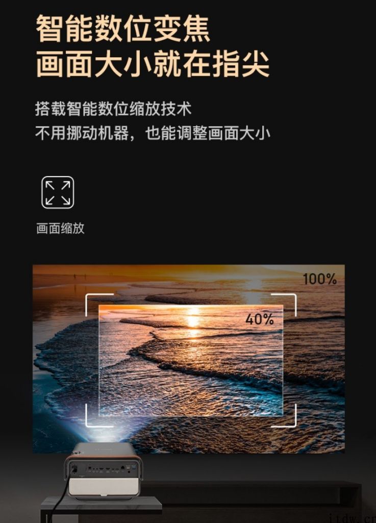 优派智能投影仪 Q10 上市：4k高清 LED 背光，售价 7499 元