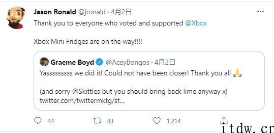 微软公司 Xbox Series X 冰箱又要来了，此次是 mini 版