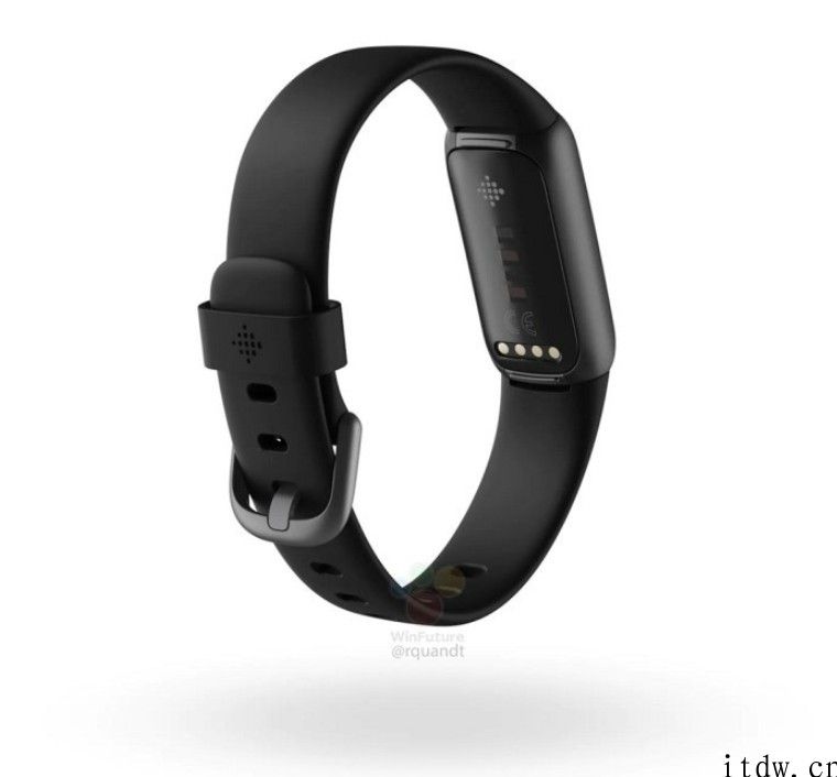 Fitbit Luxe 智能手环渲染图曝光：颜值更高，不锈钢板外壳