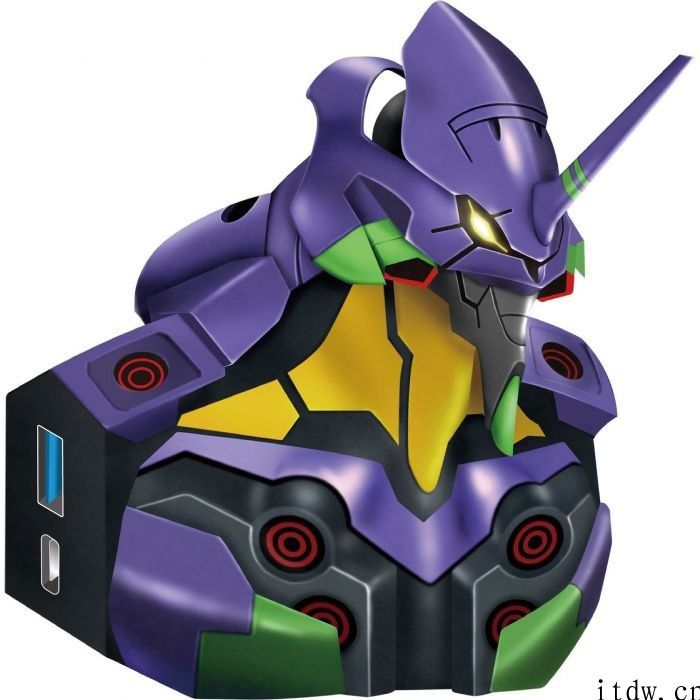 日本厂商推出《新世纪福音战士职业》EVANGELION 初号机 USB 集线器