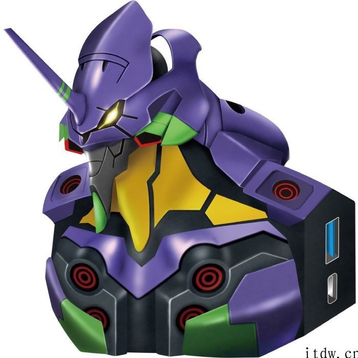 日本厂商推出《新世纪福音战士职业》EVANGELION 初号机 USB 集线器