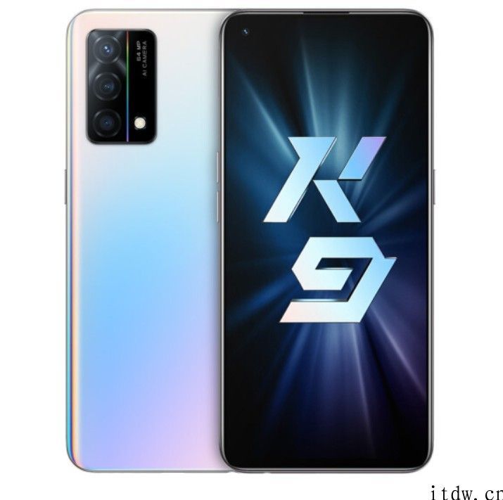 OPPO K9 手机上上架京东：2款配色，65W 非常闪充   8GB 内存