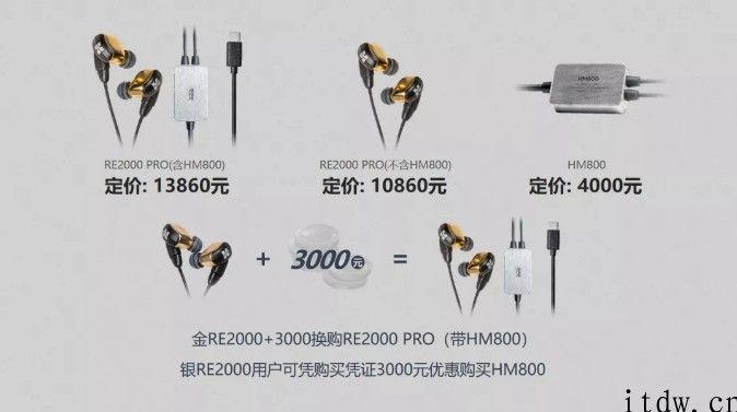 HIFIMAN 发布 RE2000 PRO 旗舰耳机：10860 元，另有 HM800 解码器