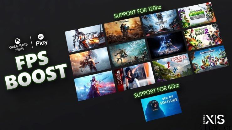 Xbox Series X/S 120FPS 模式支持几款 EA 游戏，含《战地》《泰坦陨落》等