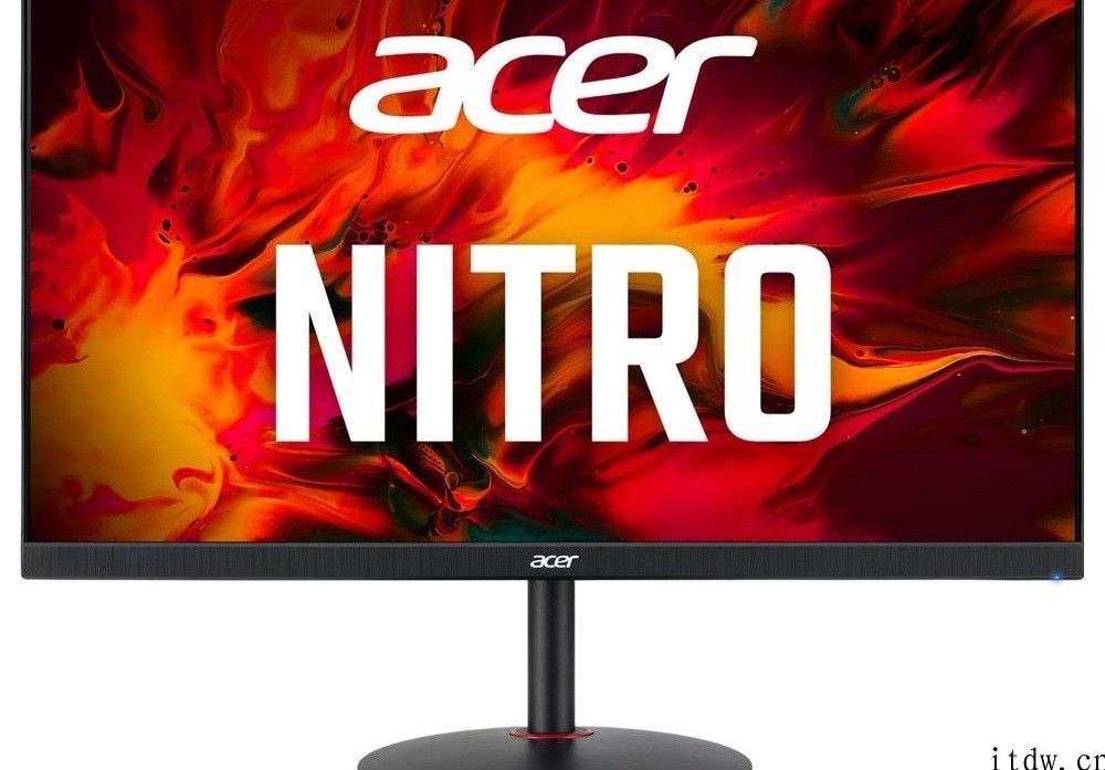 宏碁推出 Nitro XV252Q F 显示器，刷新率做到 390Hz