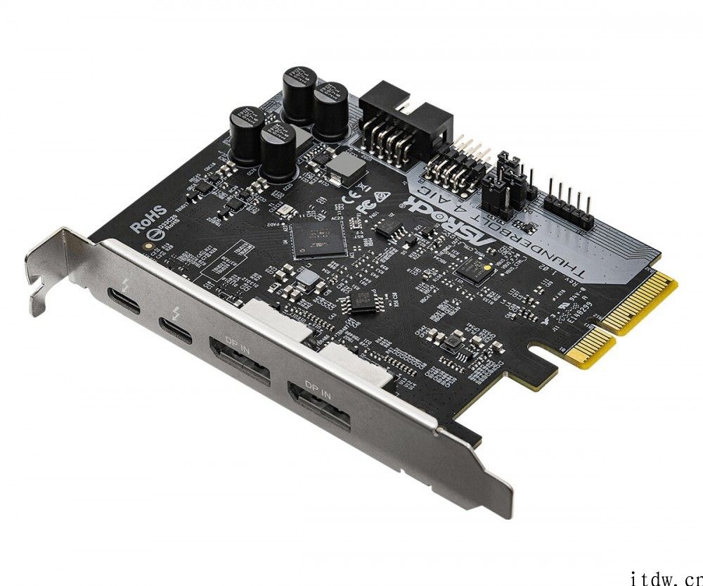 华擎推出第一个雷电 4 PCIe 扩展卡，仅适用自己英特尔 500 系主板