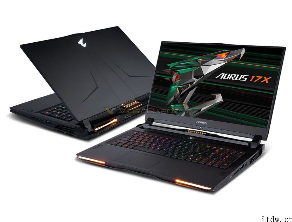 技嘉主板 AORUS/AERO/G 系列产品笔记本预热：搭载 H45 处理器，较大  17.3 英寸显示屏