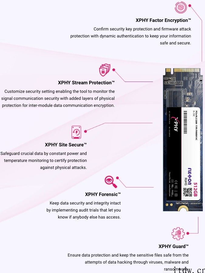 Flexxon 推出内置 AI 积极安全防护功能的 NVMe 固态硬盘