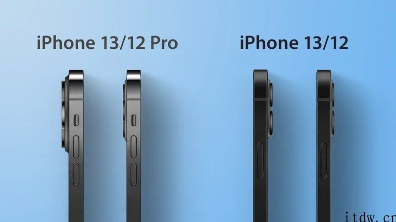 iPhone iPhone 13 示意图曝光：机身比 iPhone 12 更厚，照相机模块更大