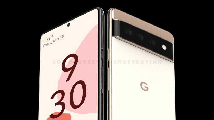 谷歌 Pixel 6/6 Pro 渲染图首曝光：外观设计别具一格