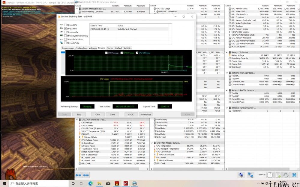 【IT之家评测室】11 代酷睿 H45 RTX30 系列产品，雷神 ZERO 游戏本体验