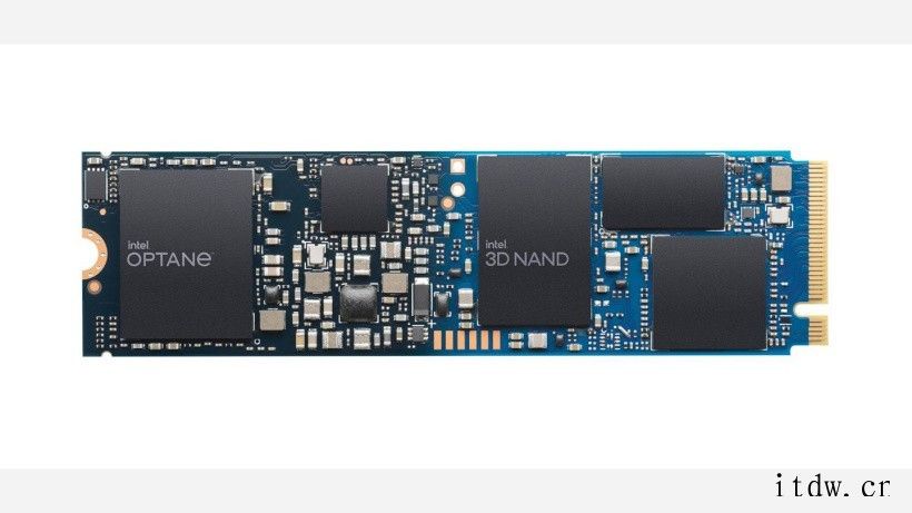 英特尔 QLC 3D NAND 颗粒与 M