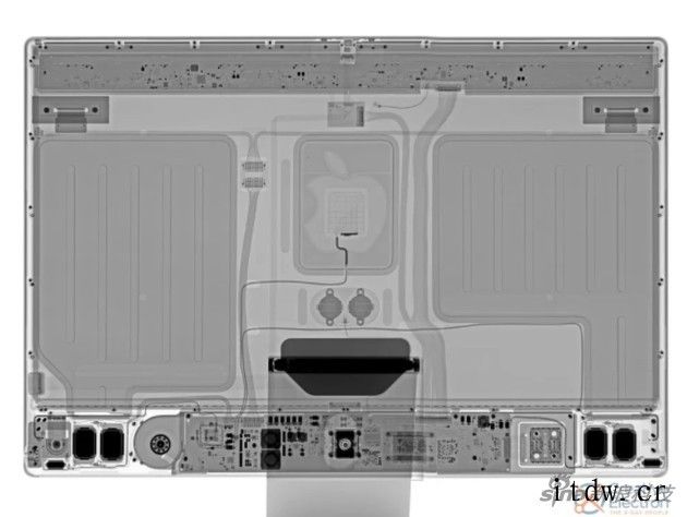 iFixit 新款 iMac 下手:基本就是一块主板