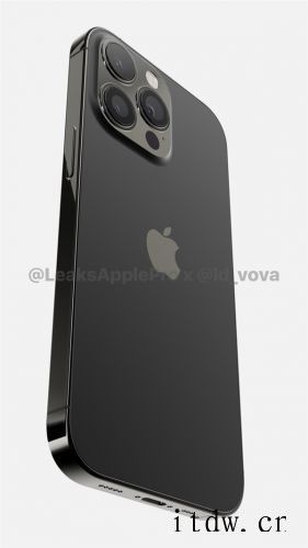 iPhone 13 Pro最新渲染图曝光 刘海面积大幅缩小