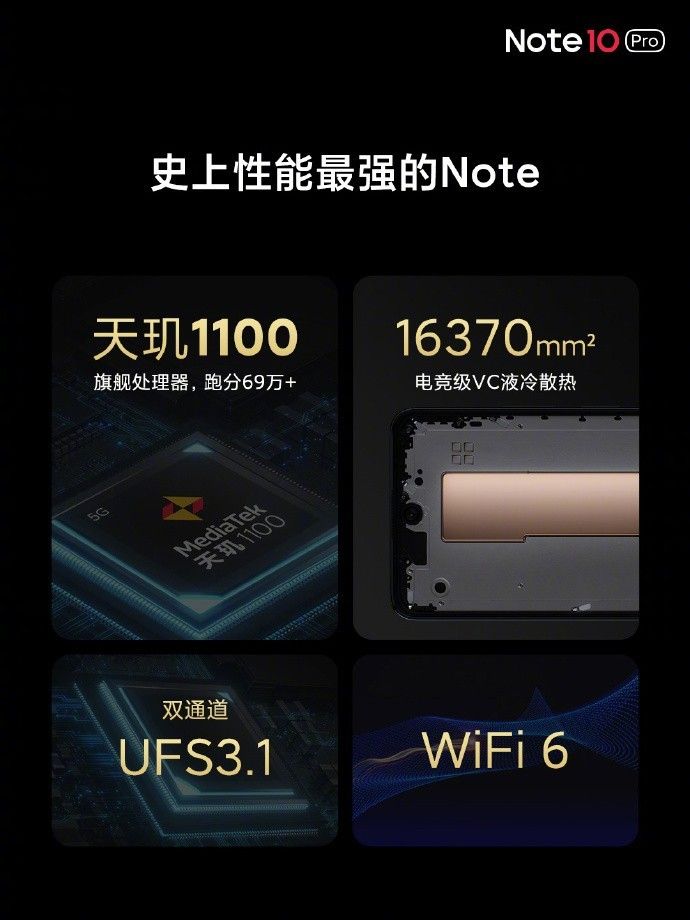 Redmi Note10 Pro 首发特惠价 1499 元起京东 Redmi Note 10 Pro 6G+128G 1