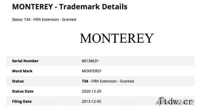 苹果去年12月续约 Monterey 可能是下一版 macO