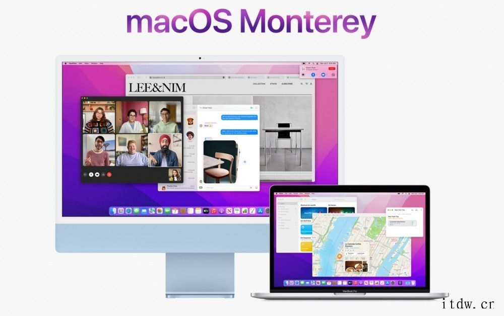 苹果 macOS Monterey 12 正式发布:支持快捷