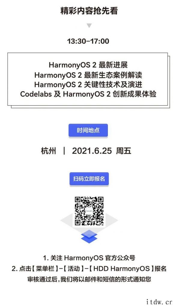 华为鸿蒙 HarmonyOS 应用服务伙伴峰会杭州站 6 月