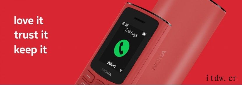 诺基亚推出 Nokia 110/105,低价 4G 手机