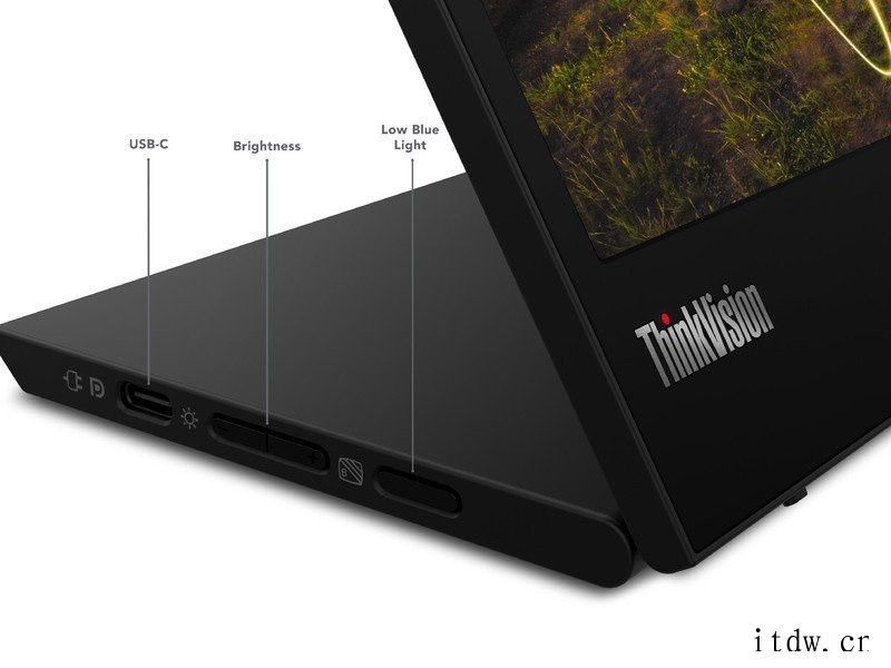 联想推出 ThinkVision M15 便携显示器:FHD