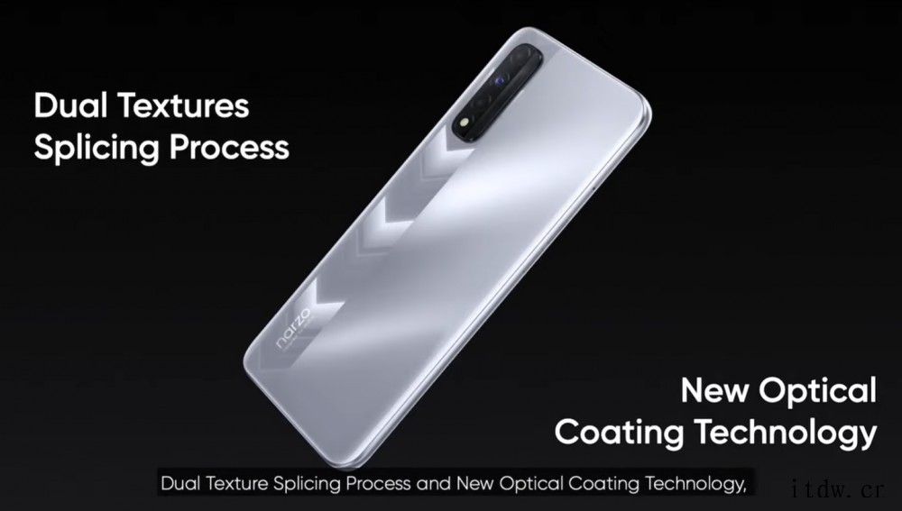 realme Narzo 30 (5G) 海外发布:1090