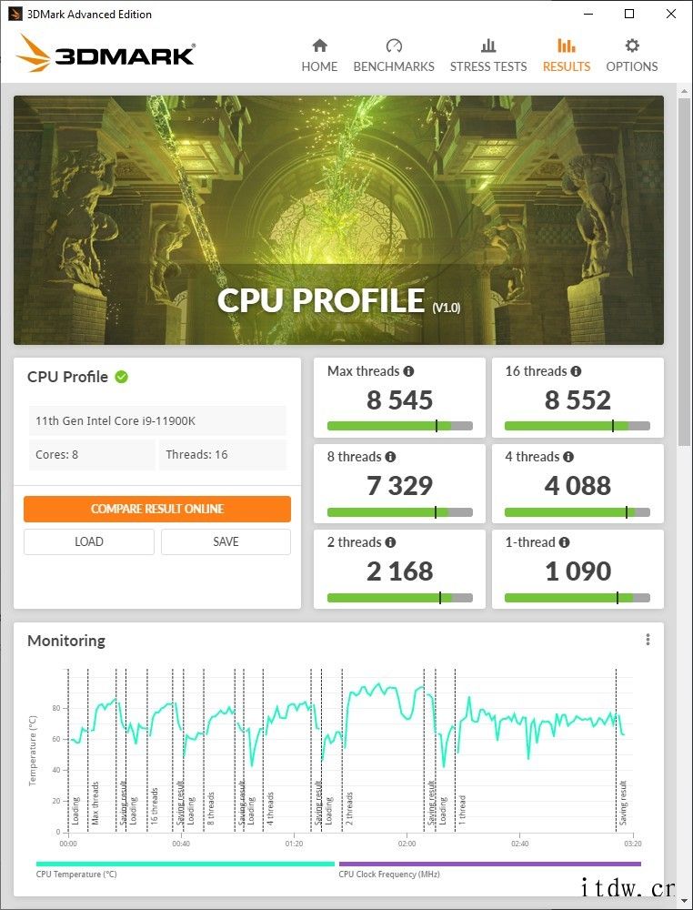 3DMark软件更新,推出全新 CPU 跑分工具