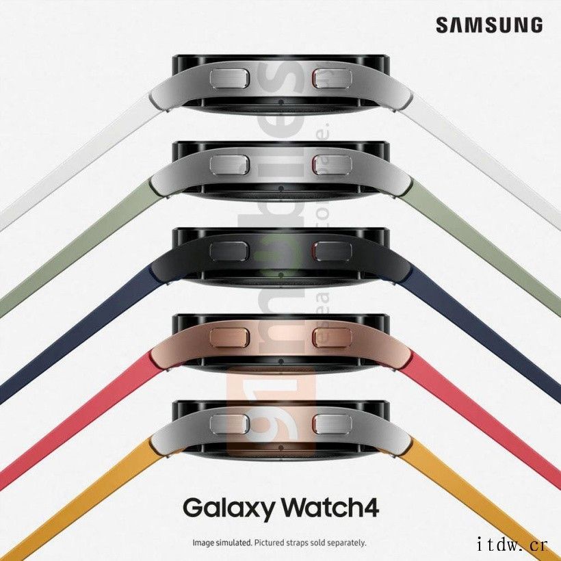 三星 Galaxy Watch4 最新渲染图 消息称将取消 