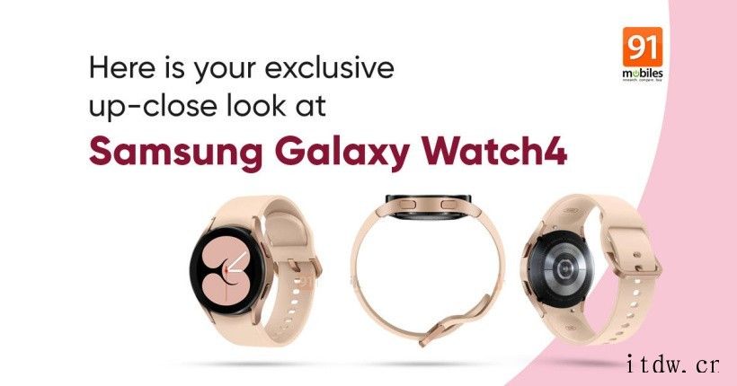 三星 Galaxy Watch4 最新渲染图 消息称将取消 