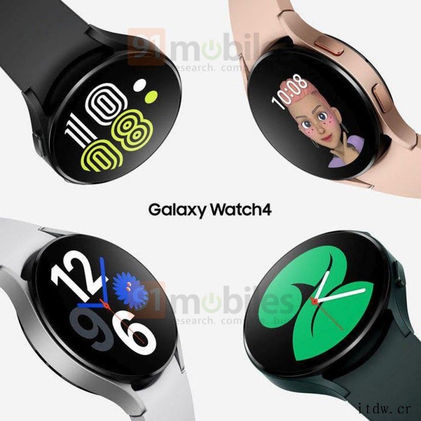 三星 Galaxy Watch4 最新渲染图 消息称将取消 