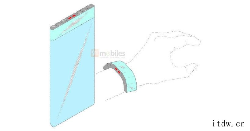 三星最新专利曝光:手机屏幕部分可拆卸,秒变手环