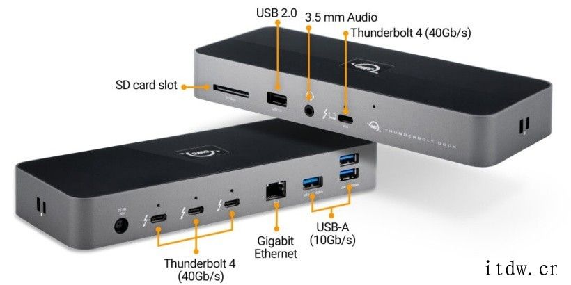 OWC推出适配苹果新款 MacBook Pro 的扩展坞:1