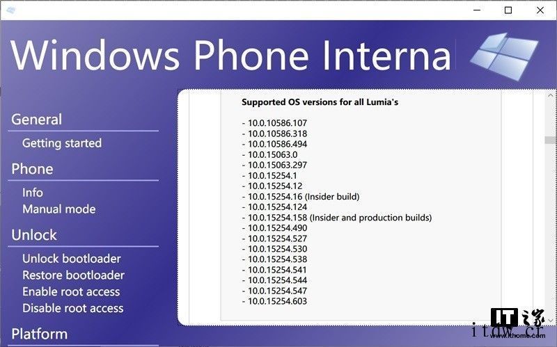 Lumia 二至五代机型刷 Win10 ARM32 教程