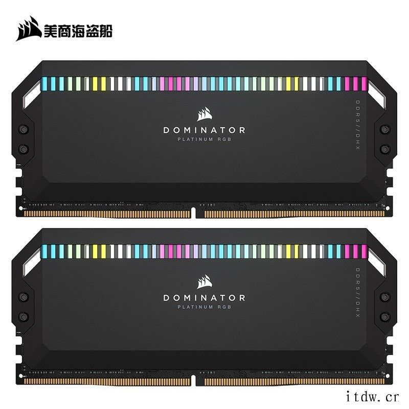 美商海盗船 DDR5 5200 内存上架预约:支持 XMP3