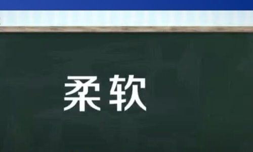 柔软的反义词是什么？