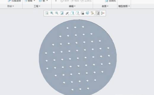 creo填充阵列怎么用？