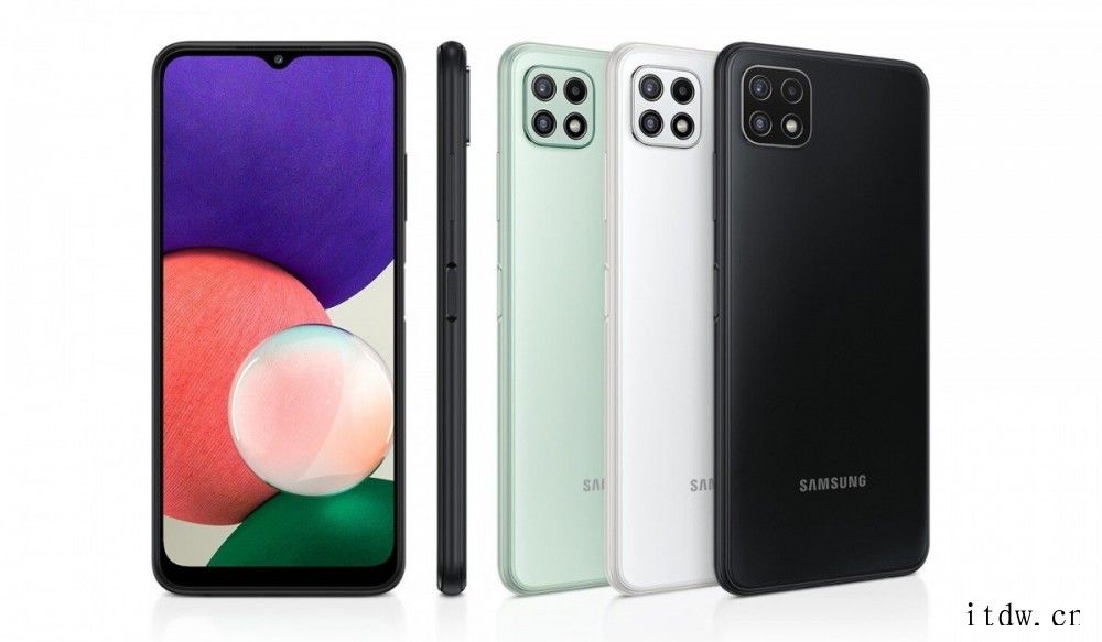 三星 Galaxy A22s 5G 海外发布:天玑 700 